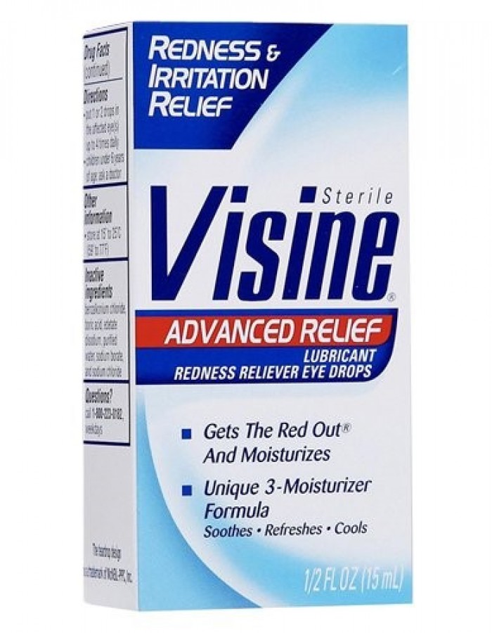 ShopBBMall.com: VISINE ADVANCE RELIEF 0.5 OZ