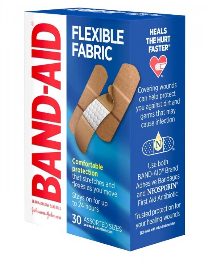 ShopBBMall.com: BAND-AID FLEXIBLE FABRIC BAND 30'S