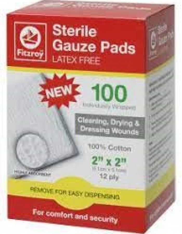 ShopBBMall.com: FITZROY STERILE GAUZE PADS 3
