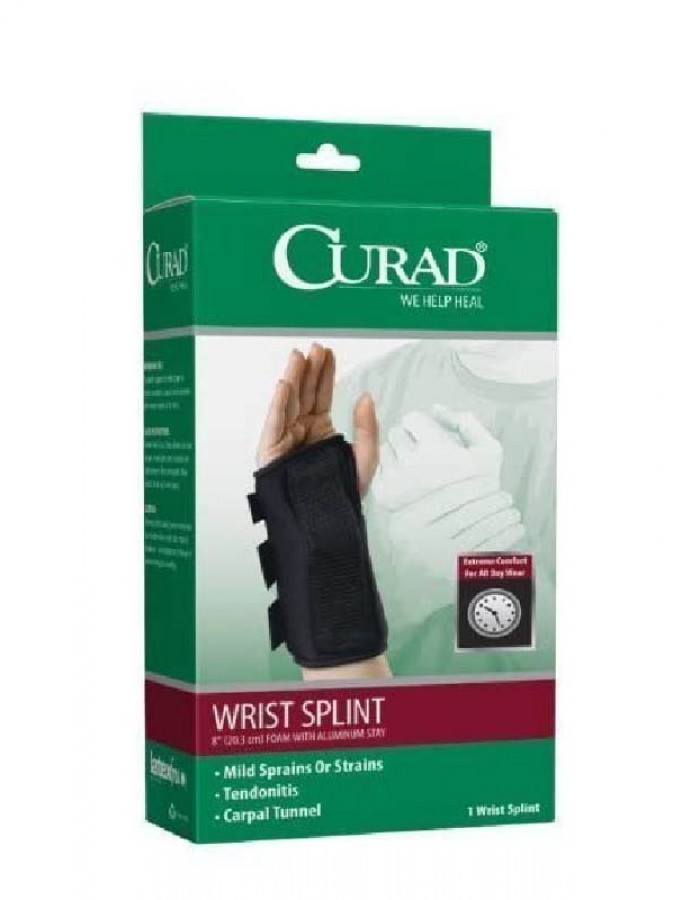 ShopBBMall.com: CURAD WRIST SPLINT STAY, RIGHT MEDIUM