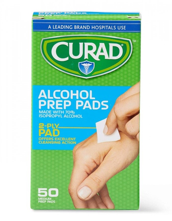 ShopBBMall.com: CURAD ALCOHOL PREP PAD 2PLY MEDIUM