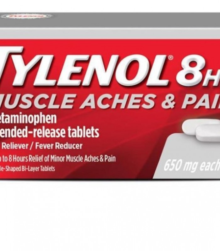 ShopBBMall.com: TYLENOL EXTRA STRENGTH 8 Hr CAPLETS 24'S 