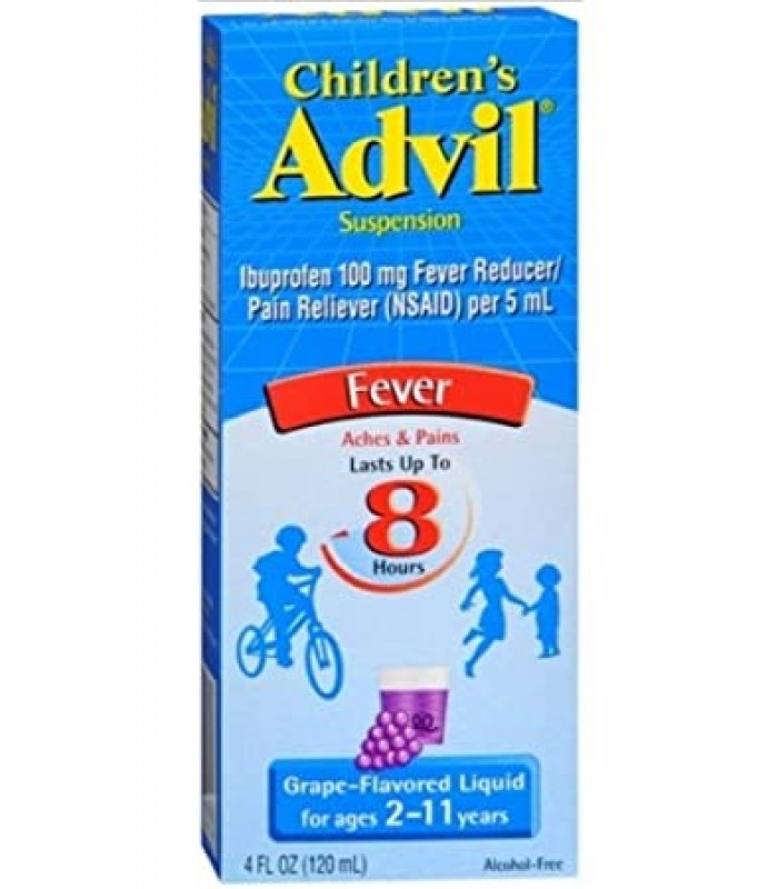 ShopBBMall.com: CHILDREN'S ADVIL SUSPENSION GRAPE FLAVOR 4OZ