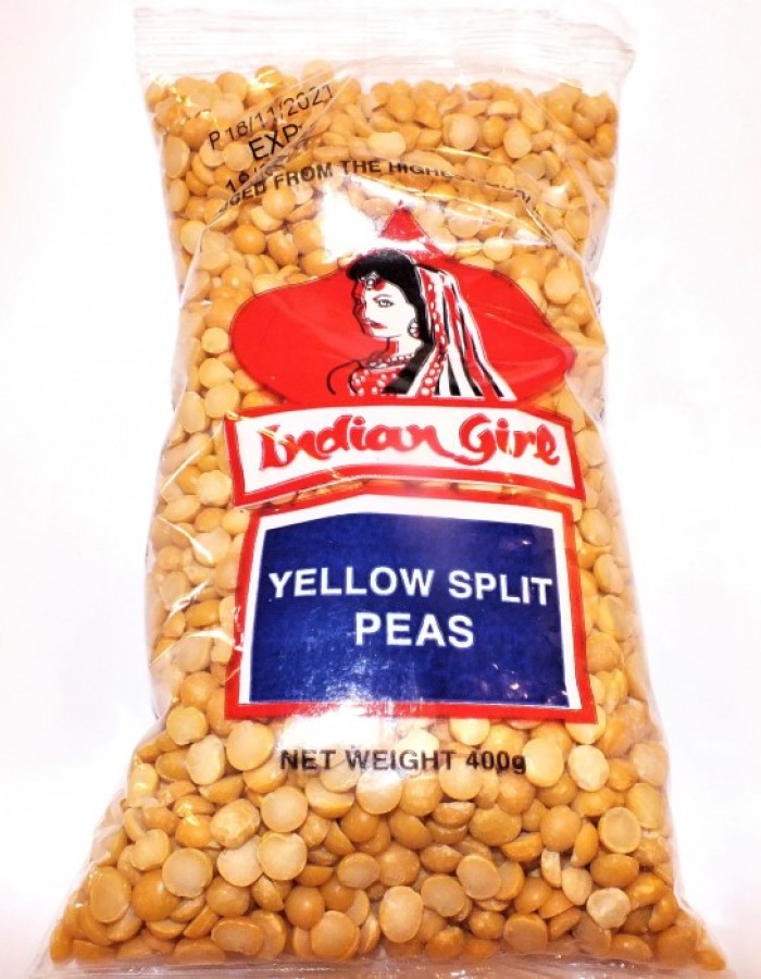 ShopBBMall.com: Indian Girl Yellow Split Peas 400gm